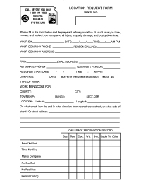 Locate Request Form